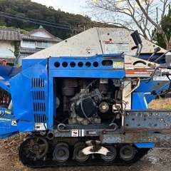 アテックス ロールベーラ 自走式　ディーゼル　5.5馬力　クローラ　集草機　牧草　畜産RBX850J ロール ロールベーラー 梱包 畜産 酪農 肥料 セル 宮崎 簡易始動動画ありの画像