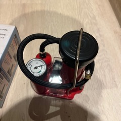 足踏みミニポンプ 空気入れ コンパクトの画像