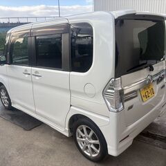 平成25年　タントカスタム　X　SA　車検　令和8年11月の画像