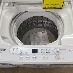 J1836　【リユースのサカイ柏店】　YAMADA　ヤマダ　6.0kg洗濯機　YMW-T60A1　2018年製 動作確認　クリーニング済みの画像
