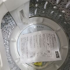 J1836　【リユースのサカイ柏店】　YAMADA　ヤマダ　6.0kg洗濯機　YMW-T60A1　2018年製 動作確認　クリーニング済みの画像