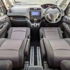 ★特別使用車！セレナ【HWS　Sハイブリッドエアロモード】両側パワースライド！プッシュスタート！SDナビ！Bluetooth接続！オートライト！の画像