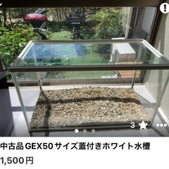 GEX AQUA FILTER水中設置式 GEX 50cm水槽 セット ポンプ　濾過フィルター   の画像