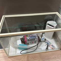 GEX AQUA FILTER水中設置式 GEX 50cm水槽 セット ポンプ　濾過フィルター   の画像