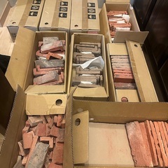 レンガ 内装用ブリック DIY カフェ インテリアの画像