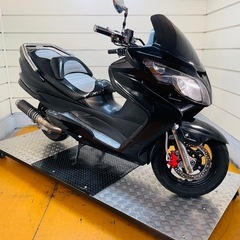 70846km ★始動動画あり★ スカイウェイブ CJ46A ビッグスクーター　兵庫県　神戸市　バイクの画像