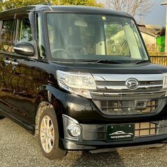 コミコミ🚘車検2年付！ナビ！TV！アルミホイール！左パワスラドア！タントカスタム！の画像