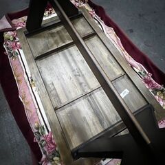 ダイニングテーブル　ダークブラウンの画像