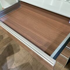 【愛品館 市原店】綾野製作所｜上置き付スライド扉キッチンボードの画像