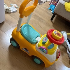 アンパンマン車　ミッフィー三輪車の画像