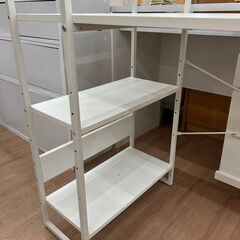 パソコンデスク 110X52X115 🚚自社配送時💳代引き可🚚(現金、クレジット、スマホ決済対応)の画像