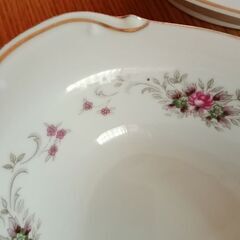 昭和レトロ　懐かしいカレー皿２枚の画像