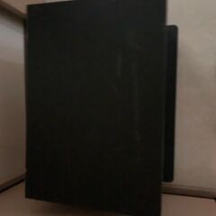 【中古】テレビ台黒扉付き460×680×360の画像