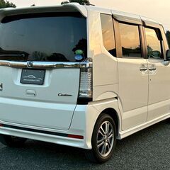 コミコミ🚘車検2年付！ETC！ナビ！TV！アルミホイール！左パワスラドア！NBOXカスタム！の画像