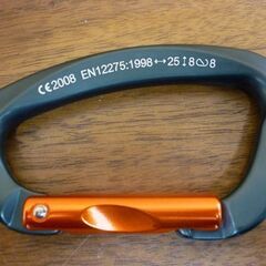 ☆roc'teryx 登山用カラビナ 6個セット CE2008 EN12275 変形D型 ストレートゲート メジャーアクシス25kN マイナーアクシス8kN オープンゲート8kN ロックテリクス 札幌市 豊平区 平岸店の画像
