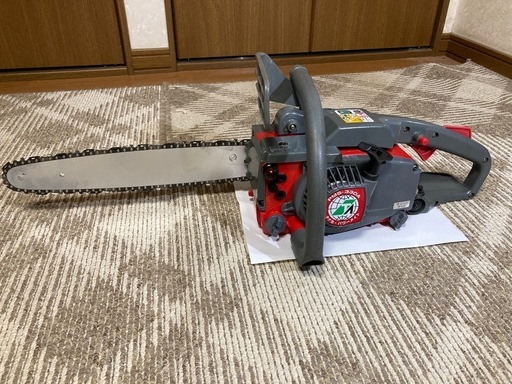 エンジンチェーンソー　稼働中❗️