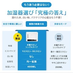 新品加湿器 大容量6.5Lの画像