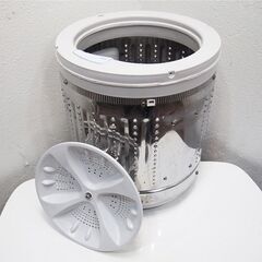 京都市内方面配達設置無料 ハイアール 全自動洗濯機 4.5kg 2021年製 JW-C45D お急ぎコース搭載 KS01の画像