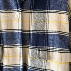 テチチ チェスターコート チェック柄チェスターコート　ロングコートの画像