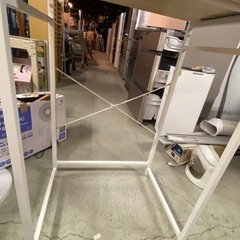 ●　スチールラック　木目調 棚板付き 幅（約）60cmの画像