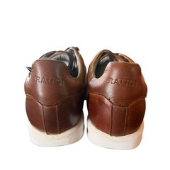【新品】ENZO RAUDi レザー 本革 茶 ゴルフシューズ 26cm相当の画像