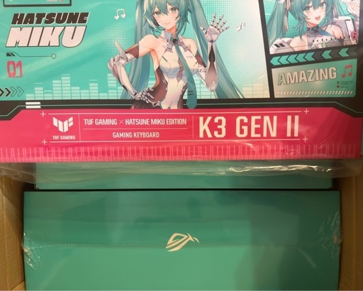 rog tuf 初音ミク ゲーミングPC
