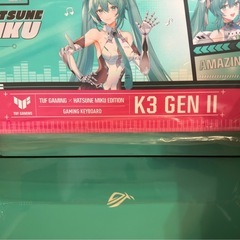 rog tuf 初音ミク ゲーミングPCの画像