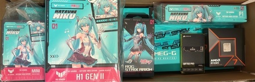 rog tuf 初音ミク ゲーミングPC