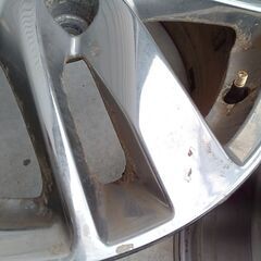 セレナ純正 16インチ★メッキ★日産 セレナ オーテック【富山】ハイウェイスター 日産純正  ニッサン純正 中古４本 車検対応アルミホイール ジューク リーフ エクストレイルの画像