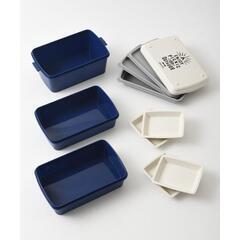 ブルーノ 3段ランチボックス ワイド 弁当箱 BHK109の画像