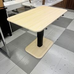 ★リユースのサカイ千葉中央店★  昇降テーブル ナチュラルウッド H52～76×D60×W100 クリーニング済み TC5493の画像