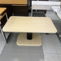 ★リユースのサカイ千葉中央店★  昇降テーブル ナチュラルウッド H52～76×D60×W100 クリーニング済み TC5493の画像