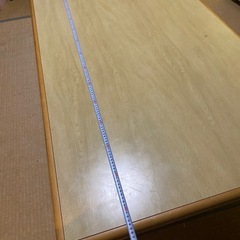 ローングテーブル　座卓　170cmx90cmの画像