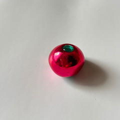 【決定済】未使用 hayabusa 真鯛無双 高感度・高比重タングステン カスタムヘッド 90g シュリンプレッドの画像