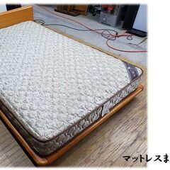 K20　日本ベッド　セミダブルベッド②の画像