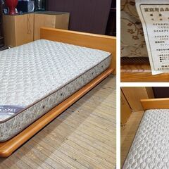 K19　日本ベッド　セミダブルベッド①の画像
