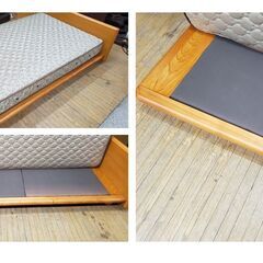 K19　日本ベッド　セミダブルベッド①の画像