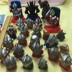 ウルトラマン　色々　ソフビ　の画像