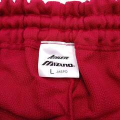 【未使用】ミズノ ATHLETE ショートパンツ 短パン 体操服 ハーフパンツ L アンティックレッド 82PH-4163 ユニセックス MIZUNOの画像