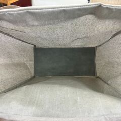 ★リユースのサカイ千葉中央店★  ランドリーバスケット グレー H62×D21×W45 クリーニング済み TC5496の画像