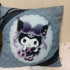 クロミちゃん　ぬいぐるみ＆クッションセットの画像