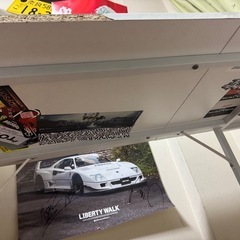 GTRACING (ジーティーレーシング) ゲーミングデスク L字 カーボン調 パソコンデスクの画像