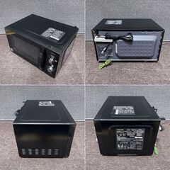 2022年製■東芝 電子レンジ フラット庫内 ER-S17E6-K ブラック TOSHIBA 単機能レンジ ヘルツフリーの画像