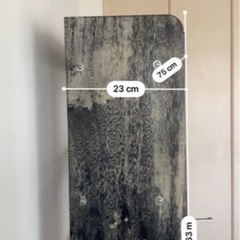 本棚　ビンテージの画像