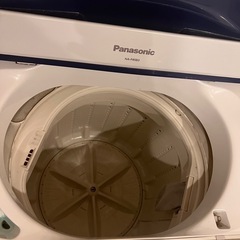 受付停止【無料】パナソニック　縦型洗濯機の画像