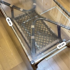 【取引中】ガラステーブルの画像