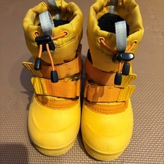 mont-bell モンベル スノーブーツ キッズ イエロー 16cmの画像