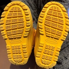 mont-bell モンベル スノーブーツ キッズ イエロー 16cmの画像