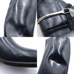 エーグル 541 ロングブーツ M ブラック レディース AIGLE 乗馬 馬術の画像