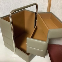 資生堂　コスメボックス　ソーイングボックス　ノベルティ　ジュエリーボックス　希少の画像